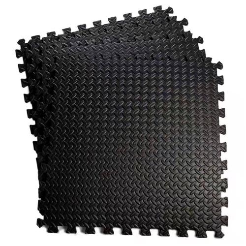 Alfombras de Ejercicio Encastrable x4 Unidades 60 x 60 Cm - 0