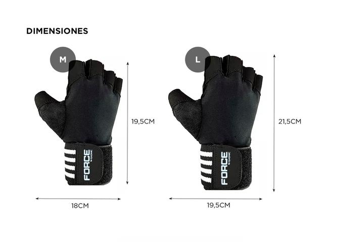 Guantes Deportivos Gadnic de Nylon y Spandex - 5