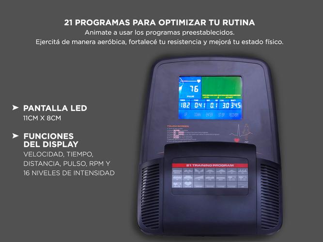 Eliptica Magnetica Profesional Gadnic Fit Genesis 150kg - 3