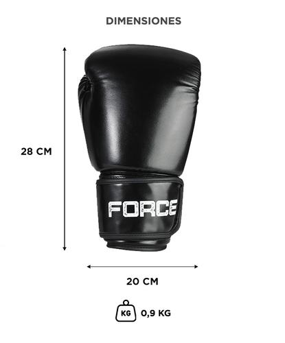 Guantes de Boxeo Gadnic Profesional de Combate Negro - 5