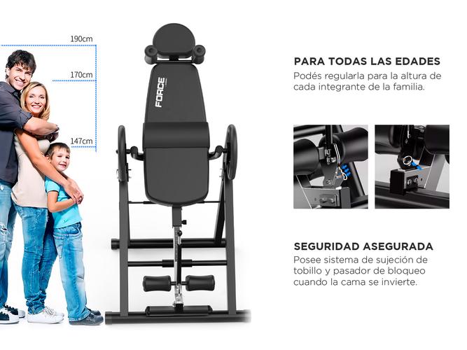 Cama de Terapia Gadnic Para Dolor de Espalda Tabla de Inversión - 4