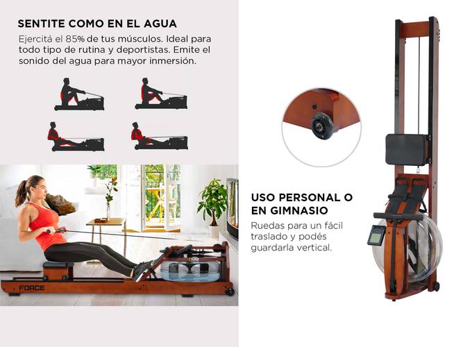 Maquina Simulador de Remo Gadnic SR1000FIT Bluetooth - 3
