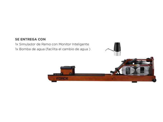 Maquina Simulador de Remo Gadnic SR1000FIT Bluetooth - 5