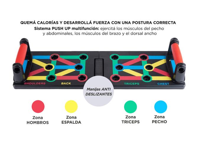 Sistema De Flexiones De Brazos Gadnic Portable - 2