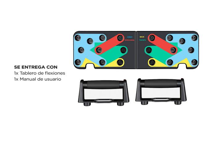Sistema Para Flexiones De Brazo FORCE F51PRP Portable 12 En 1 - 5