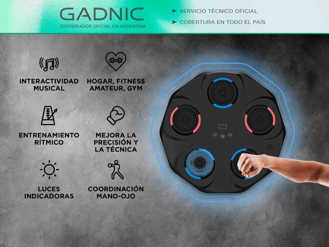 Pad de Boxeo Musical Gadnic Máquina para Practica - 1
