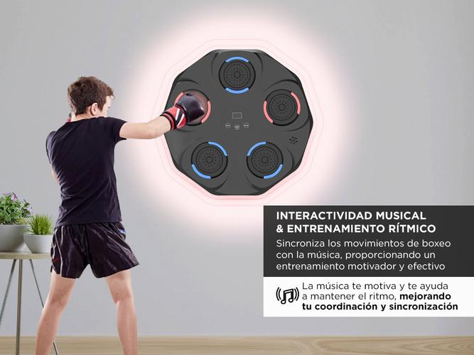Kit de Boxeo Gadnic Pad Musical y Guantes - 3