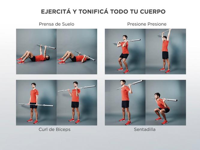 Barra Olimpica Gadnic 2,2 Metros Profesional 350kg - 4