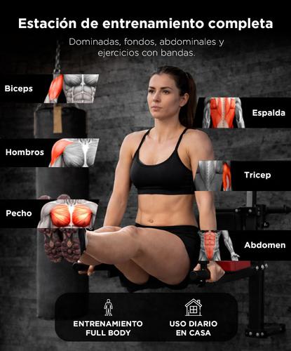 Barra de Dominadas Gadnic Estación Multifunción 200kg - 3