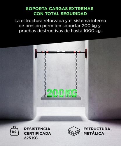 Barra De Dominadas Gadnic Hasta 225kg Extensible 65 A 100 cm - 2
