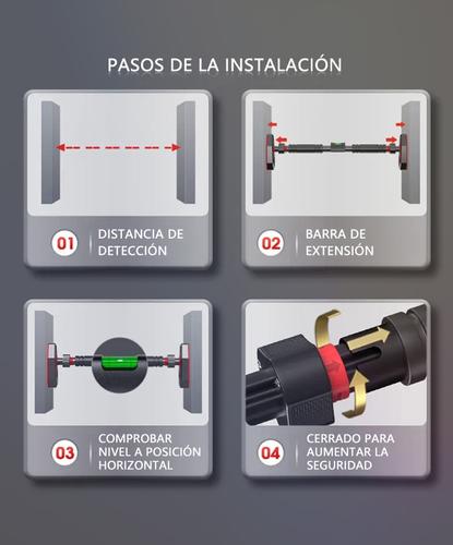 Barra De Dominadas Gadnic Hasta 225kg Extensible 65 A 100 cm - 4