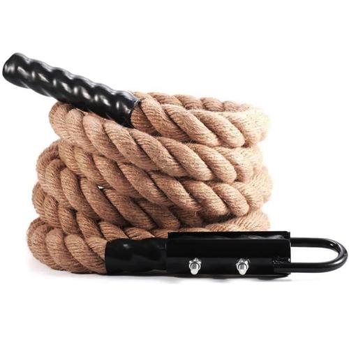 Soga De Trepar Yute Crossfit 38mm 4,5 Metros - 0