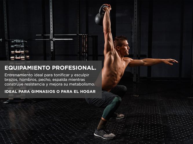 Kettlebell Pesa Rusa Gadnic 3kg PVC Fitness - 2