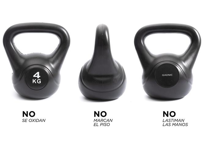 Kettlebell Pesa Rusa Gadnic 4kg PVC Fitness - 4