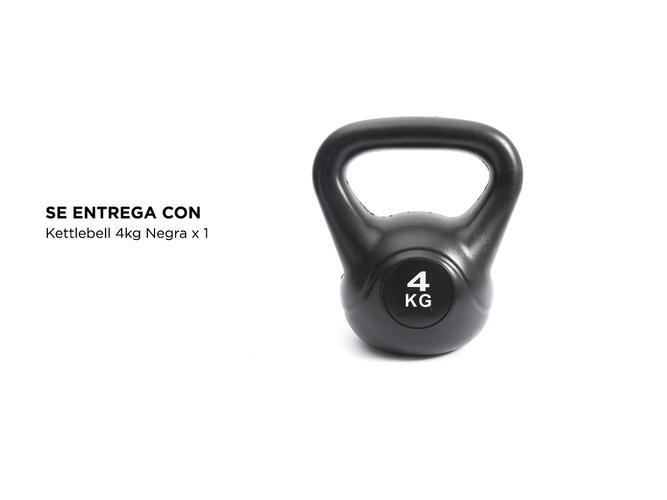 Kettlebell Pesa Rusa Gadnic 4kg PVC Fitness - 5
