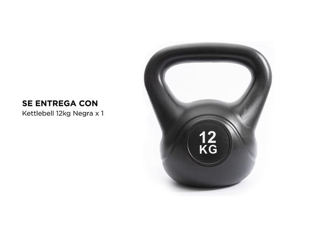 Kettlebell Pesa Rusa Gadnic 12kg PVC Fitness - 5