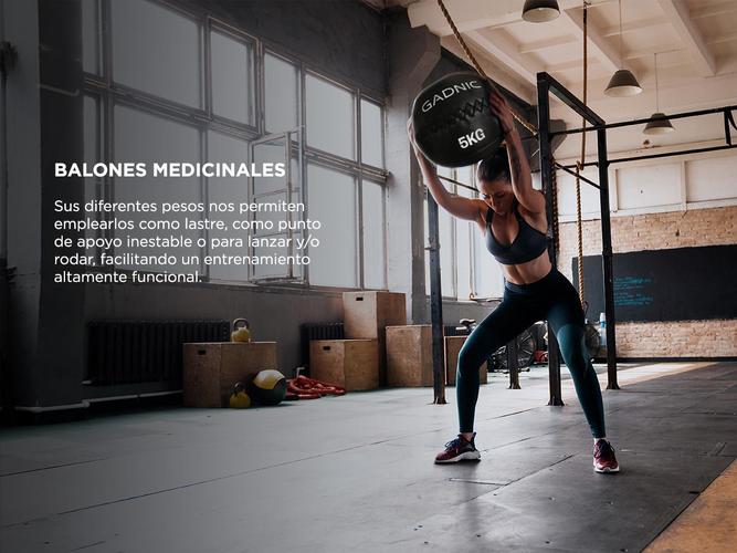 Medicine Ball Wall Ball Gadnic 5kg Crossfit - 3