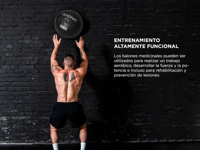 Medicine Ball Wall Ball Gadnic 10kg Crossfit - 2