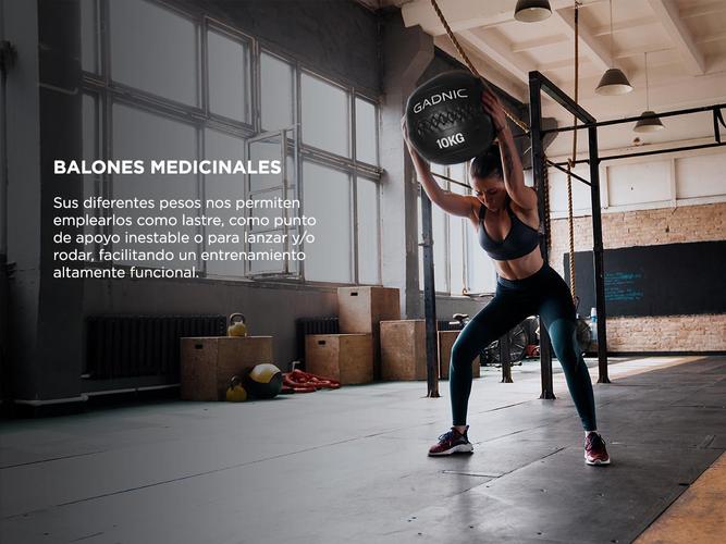 Medicine Ball Wall Ball Gadnic 10kg Crossfit - 3
