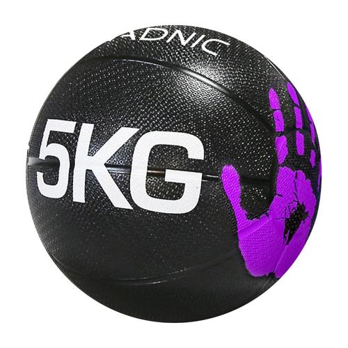 Medicine Ball Dura Rubber Goma Fitness 5KG - 0