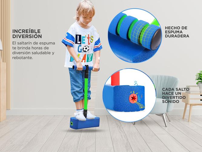 Palo Saltarin Gadnic FB100 Juguete Goma Espuma para niños y niñas - 2