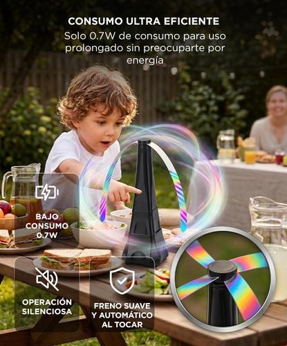  Kit x4 Ventilador Ahuyentador De Insectos Gadnic  ABS Portatil Moscas Mosquitos Abejas - 3