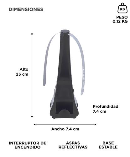  Kit x4 Ventilador Ahuyentador De Insectos Gadnic  ABS Portatil Moscas Mosquitos Abejas - 5