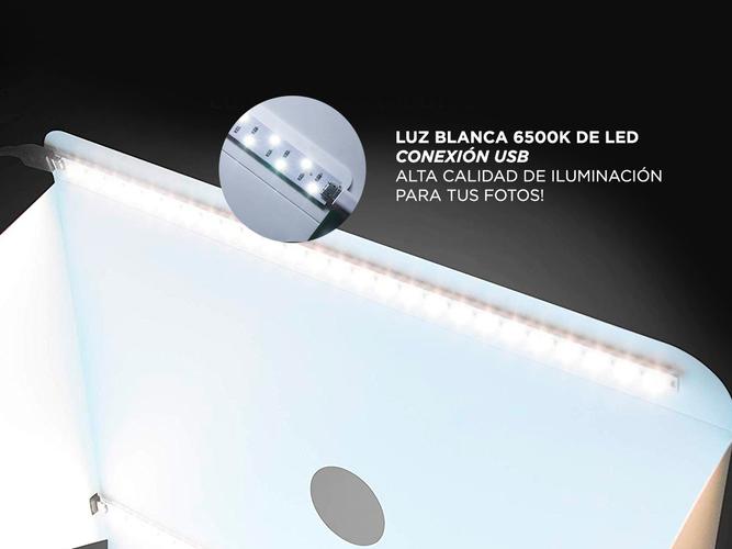 Caja de Luz para Fotografia Profesional Gadnic 40 x 40 cm - 3