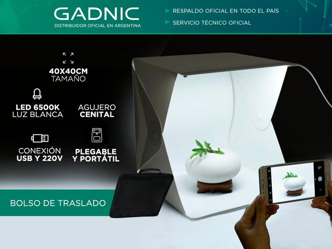 Caja de Luz para Fotografia Profesional Gadnic 40 x 40 cm Outlet - 1