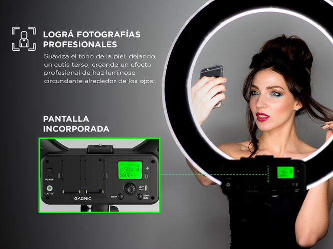 Aro Iluminador Led Gadnic 46cm 18 - 2