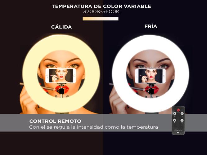 Aro Iluminador Led Gadnic 36cm 14 Outlet - 3