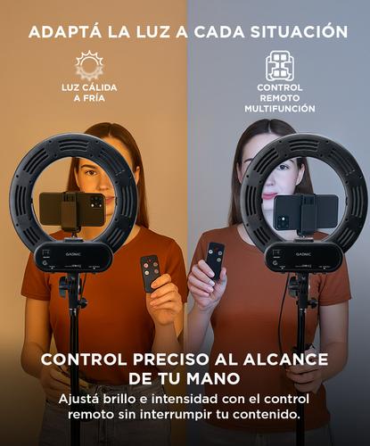 Aro Iluminador Led Gadnic 36cm 14 Outlet - 2