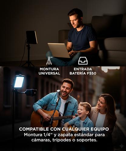 Luz Continua Gadnic F13-9090PH 1300 Lumens - 4