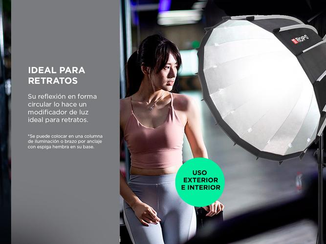 Softbox Triopo Deep KP70 70CM Profesional Para Flash - 2