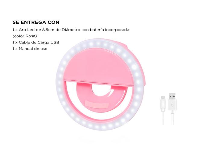 Aro Luz Led Gadnic Selfie Celular - 6