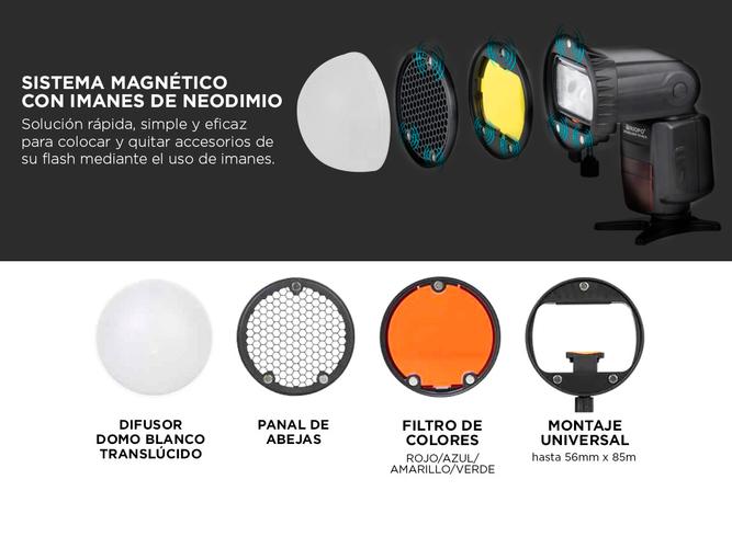 Difusor Domo Triopo TR-07 Filtros Colores - 2