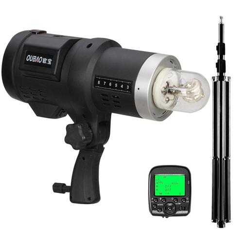 Flash Exterior Triopo F1-600 Inalámbrico Con Doble Luz Estroboscópica  - 0