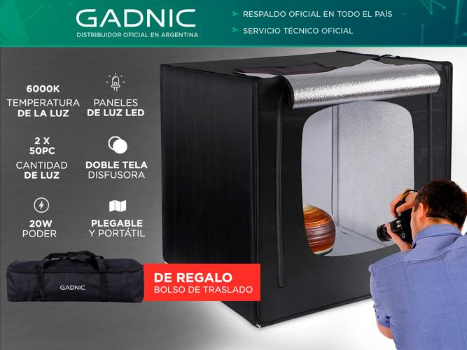 Caja De Luz Para Fotografía Profesional Portátil Gadnic 50 x 50  Bolso Outlet - 1