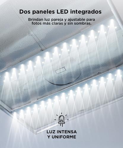 Caja De Luz Para Fotografía Profesional Portátil Gadnic 50 x 50 + Bolso - 2