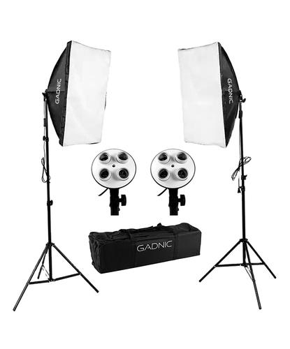 Set Softbox Flash y Trípode Gadnic FOTO0040 Para Fotografía  - 6