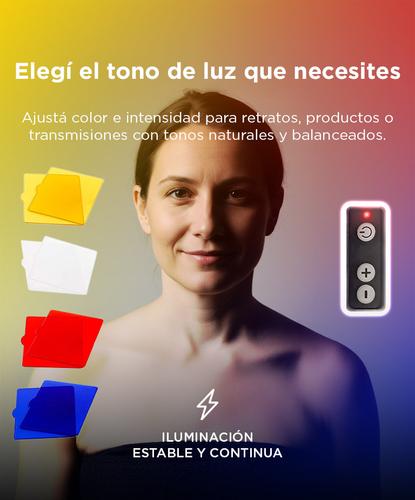 Panel Led Fotografía Gadnic LP-02  Tripode Regulable  - 2