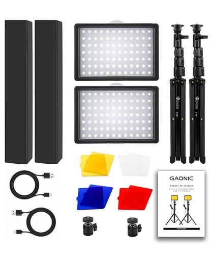 Panel Led Fotografía Gadnic LP-02  Tripode Regulable  - 6