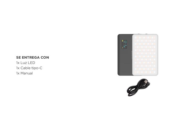 Luz LED para Cámara Gadnic 20 Efectos - 6