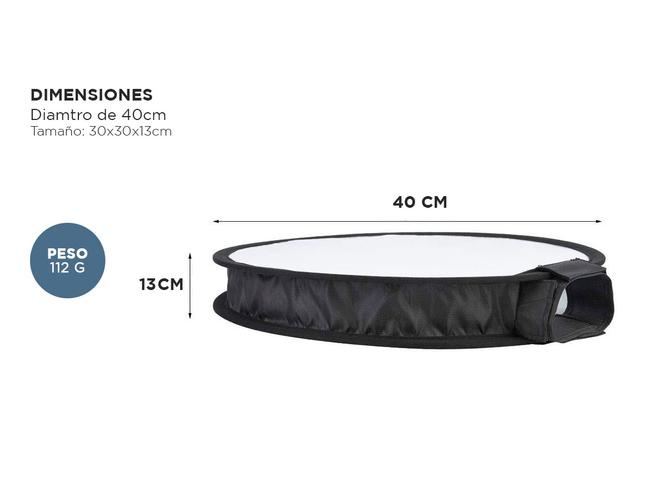Difusor de Flash Gadnic Para Cámara Profesional Softbox 40cm - 4