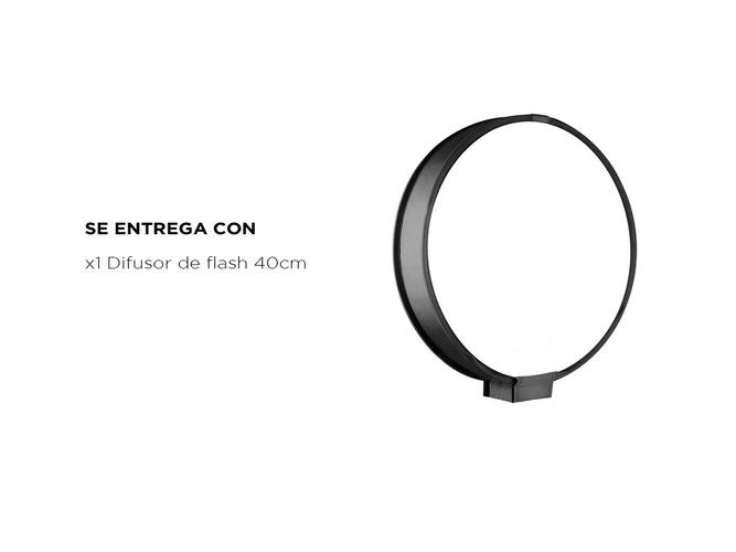 Difusor de Flash Gadnic Para Cámara Profesional Softbox 40cm - 5
