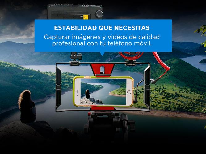 Estabilizador de Mano Gadnic Para Celulares - 2