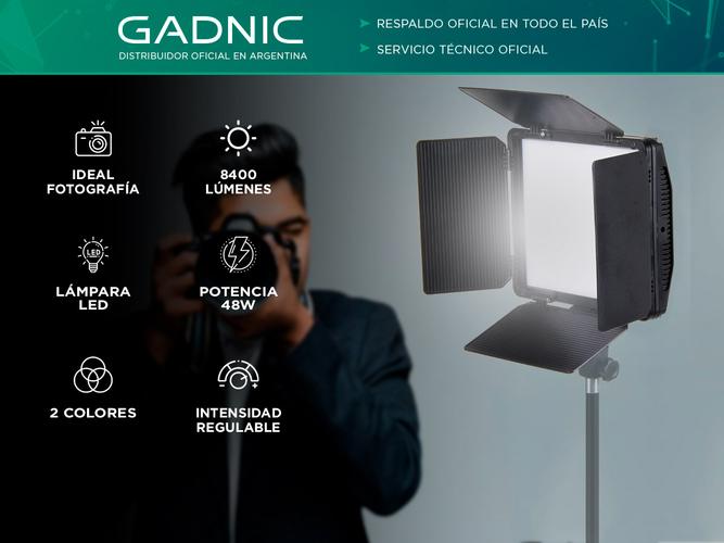 Iluminador Continuo MX Gadnic F8T0-MX600 8400 Lúmenes - 1