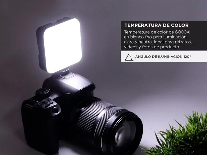Iluminador Led Regulable Gadnic Panel para Fotografía - 2