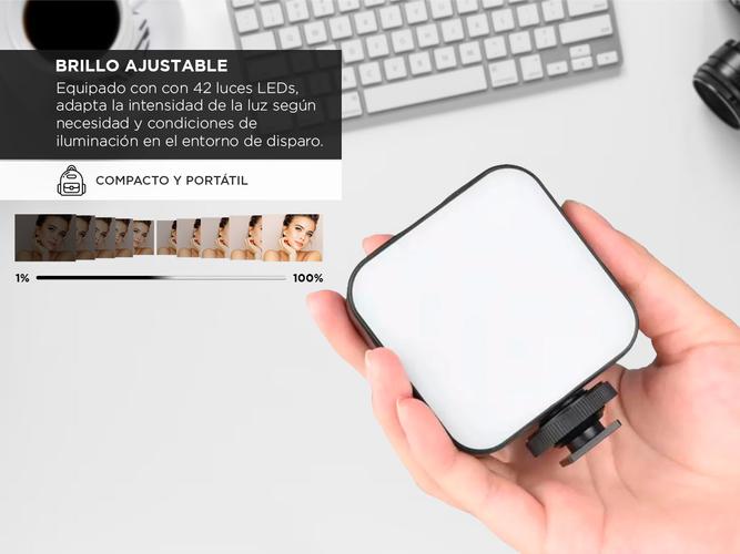 Iluminador Led Regulable Gadnic Panel para Fotografía - 3