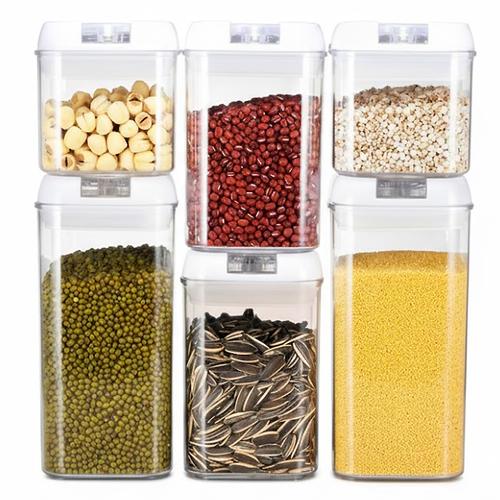 Kit x 6 Frascos con Cierre Hermético Gadnic  - 0